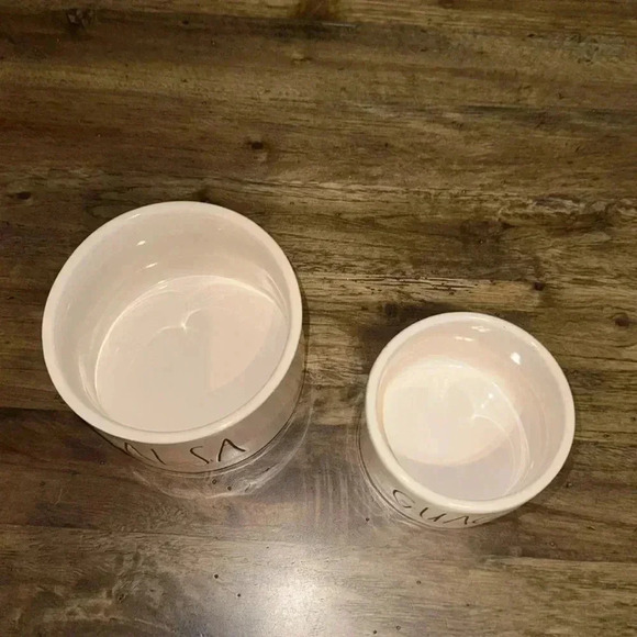 RAE DUNN Artisan Collection Magenta
Black/White Ceramic Dip Cup Bowls Guac
Salsa - Picture 4 of 7